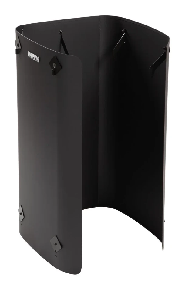 Harvia Strålskyddsplåt M3 Vedeldade bastuaggregat frilagd